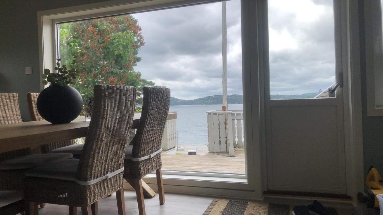 Strandhytte Kristiansand Eksteriør billede