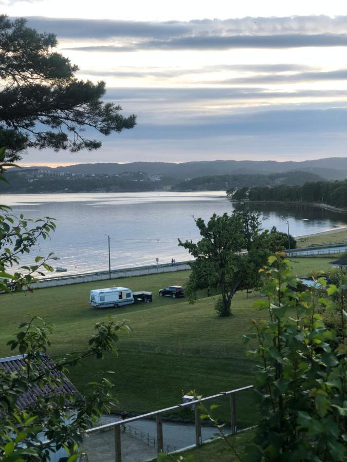 Strandhytte Kristiansand Eksteriør billede