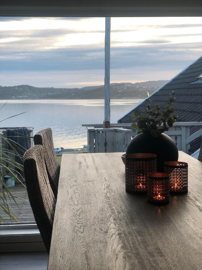 Strandhytte Kristiansand Eksteriør billede